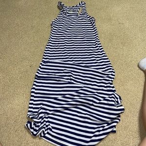 3/$30🌸- Long Maxi blue White Dress